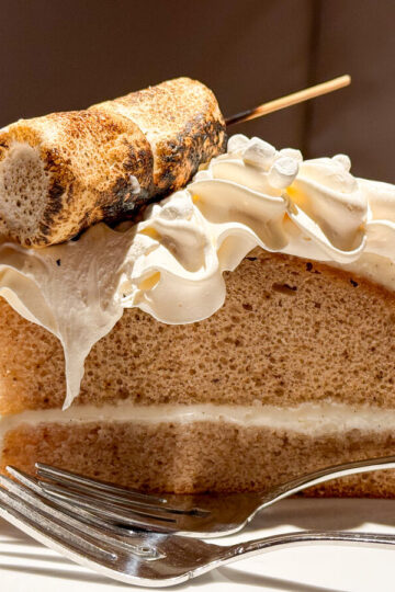 The chai cake from Scarlet Kitchen & Bar.