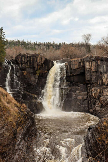 High Falls in Grand Portage State Park.